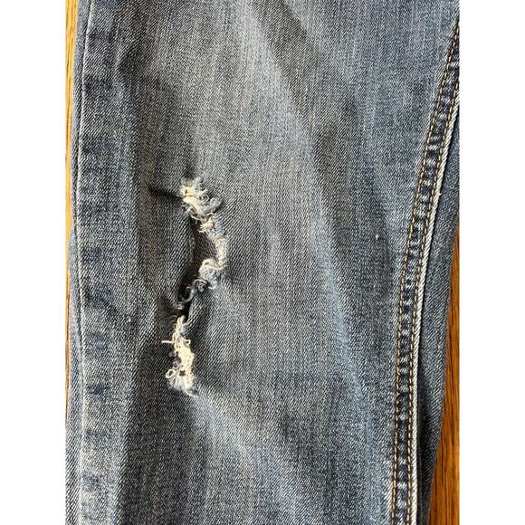 Pistola Skinny Jeans Distressed Zipper at ankles Size 27 - Picture 5 of 8
